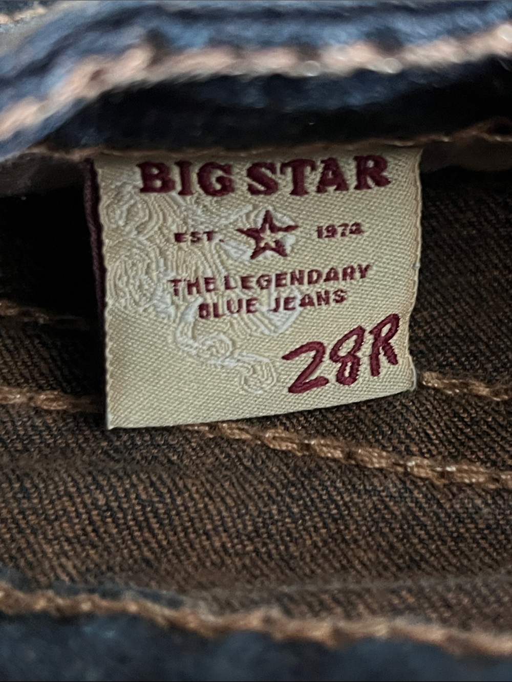 Big Star Women's Dark Blue Straight Leg Jeans - Picture 4 of 6